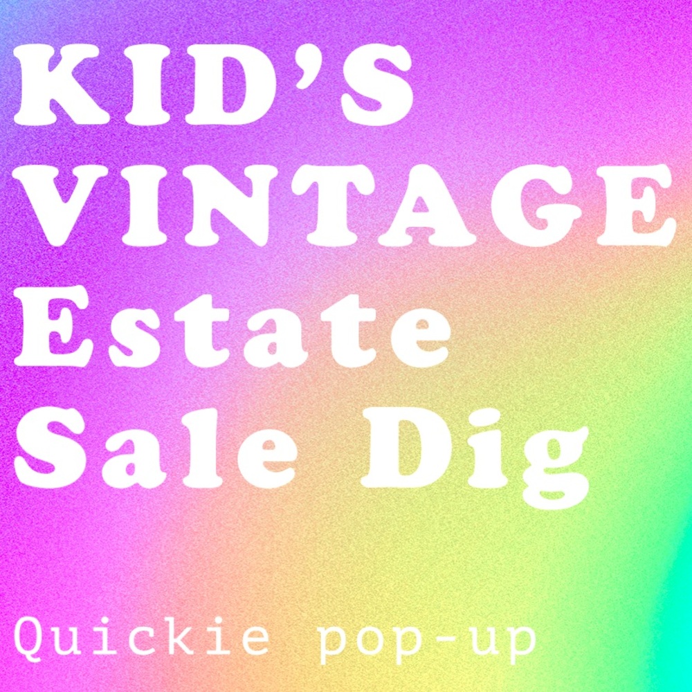 Kid’s vintage for a live show!